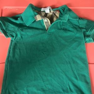 EUC toddler Burberry Polo